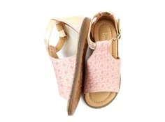 Bisgaard sandal Carola blush blomst med spænde